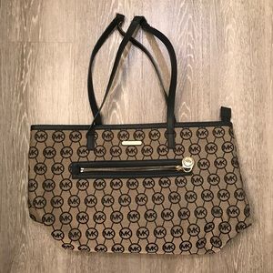 Michael Kors‎ MK All Over Print Handbag Fashion Purse.​